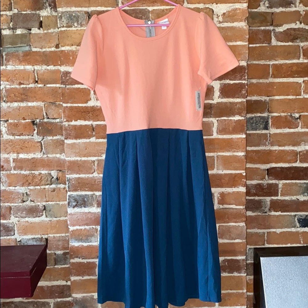 NWT Two tone LuLaRoe Amelia
